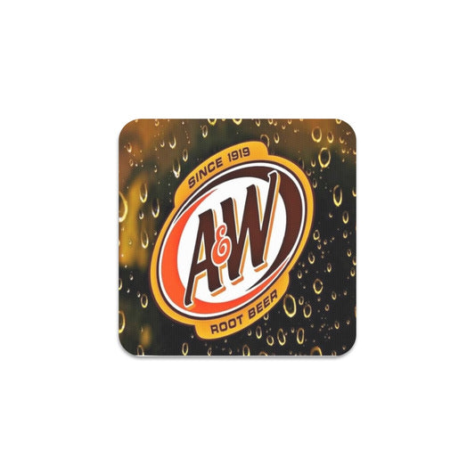 Root Beer Square Coaster