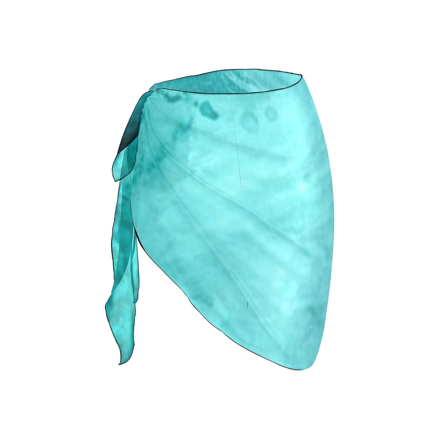 Blue Lagoon Beach Sarong Wrap