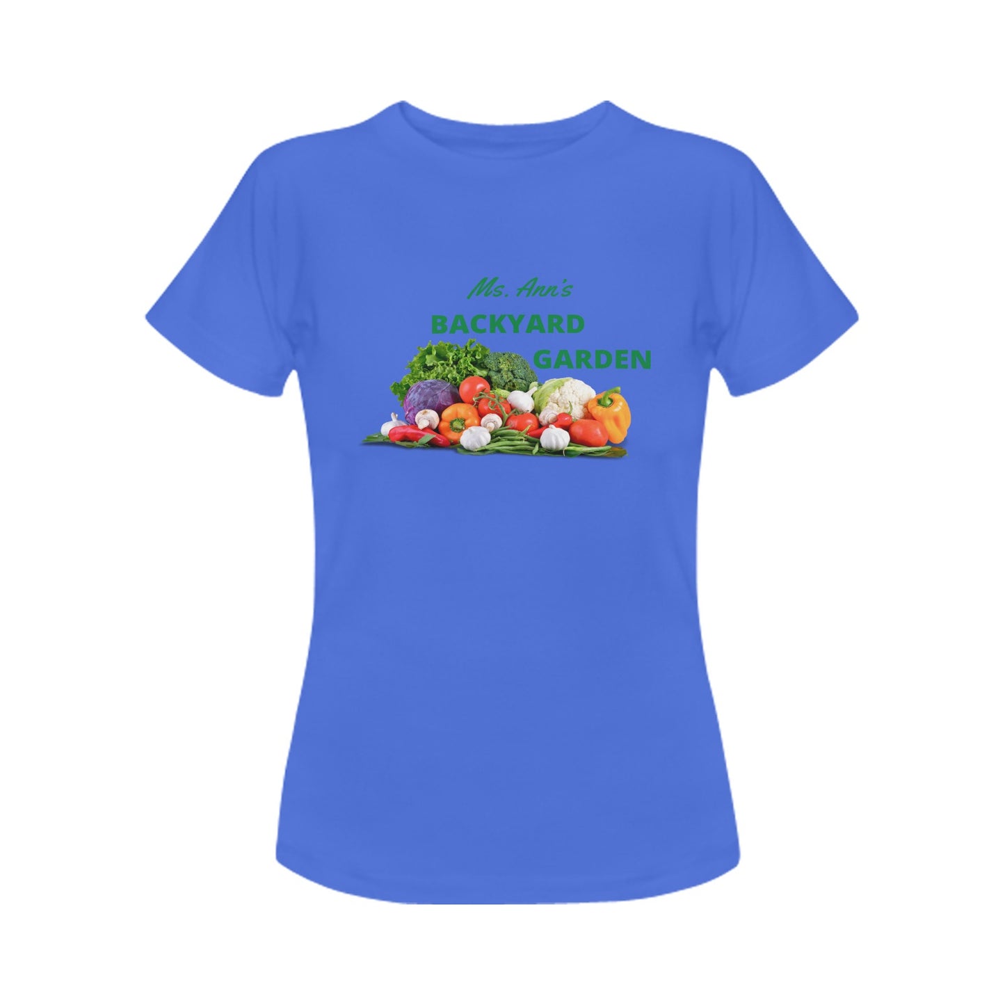 Ms. Ann’s Backyard Garden Women's T-Shirt