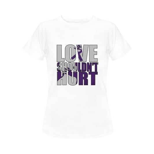 Love Shouldn’t Hurt Women's T-Shirt