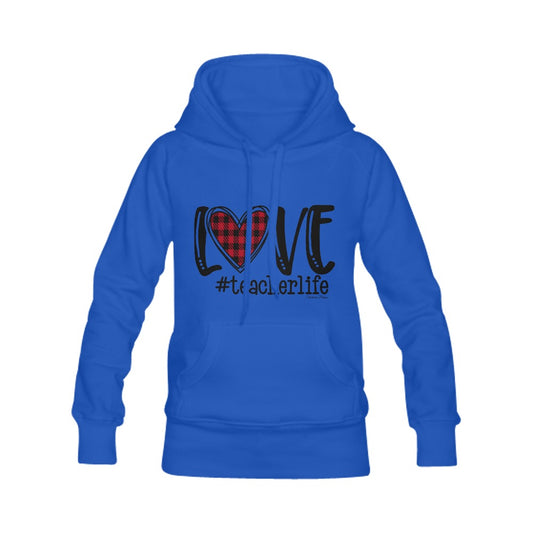 Love Teacher Life Women's Hoodies