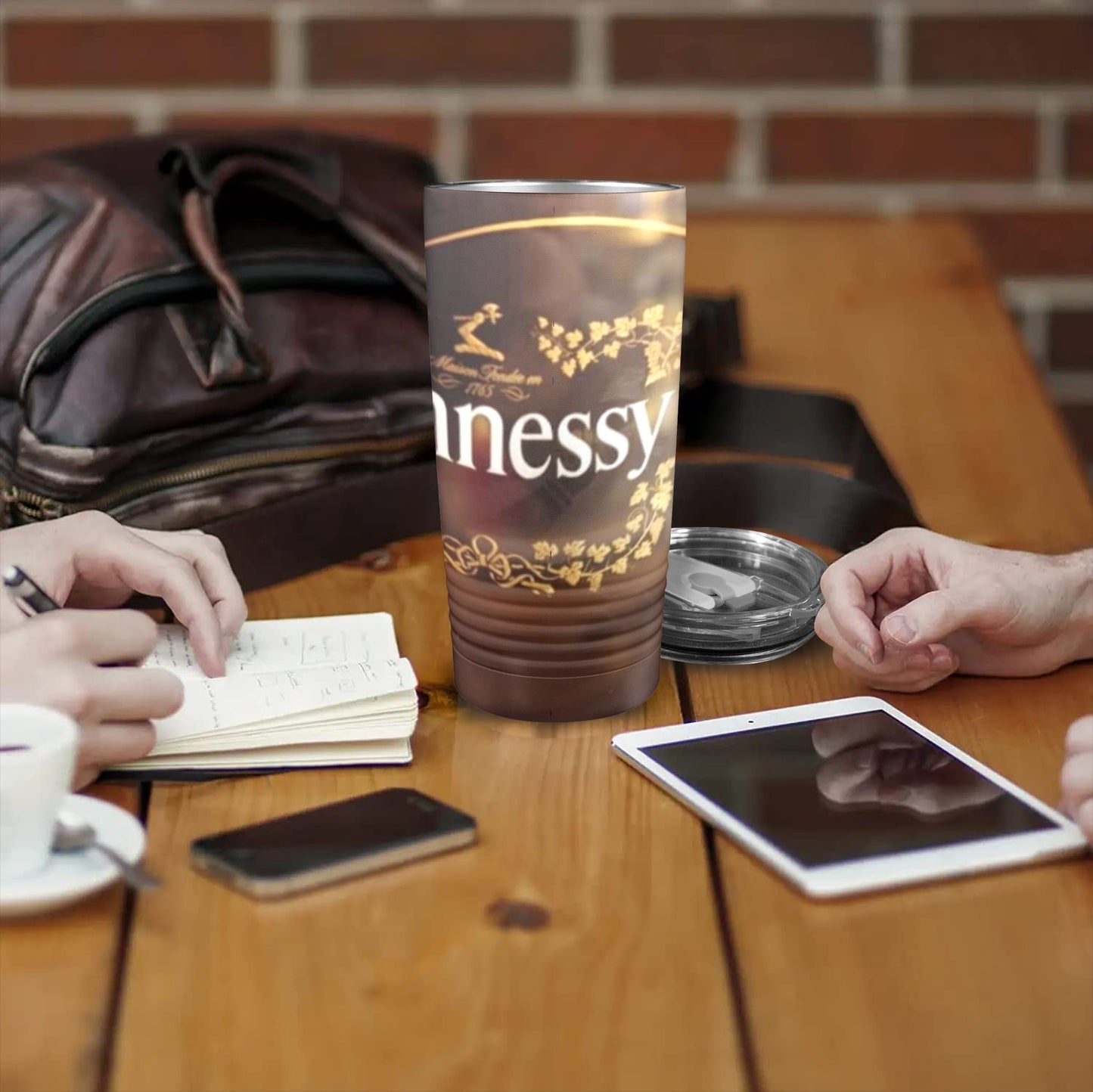 Hennessy 20oz Insulated Stainless Steel Mobile Tumbler