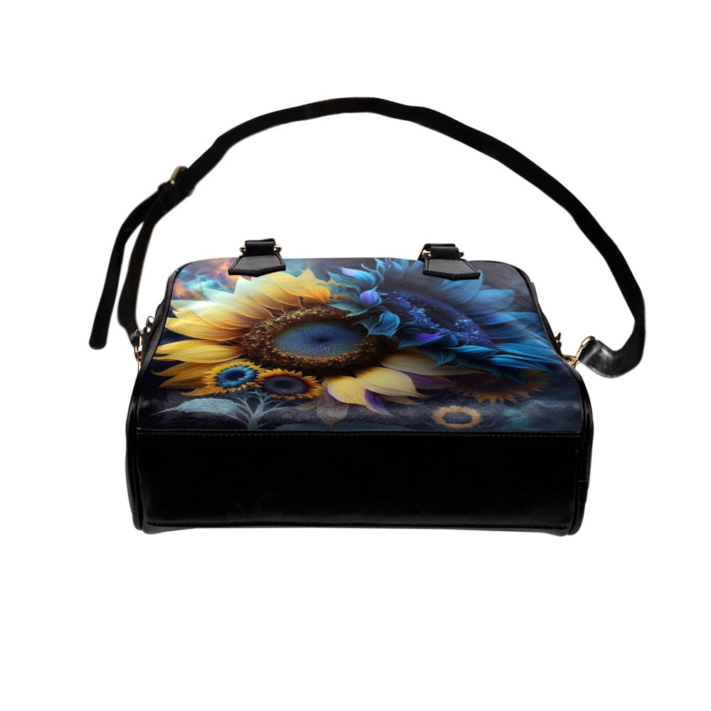 3D Sunflower Shoulder Handbag