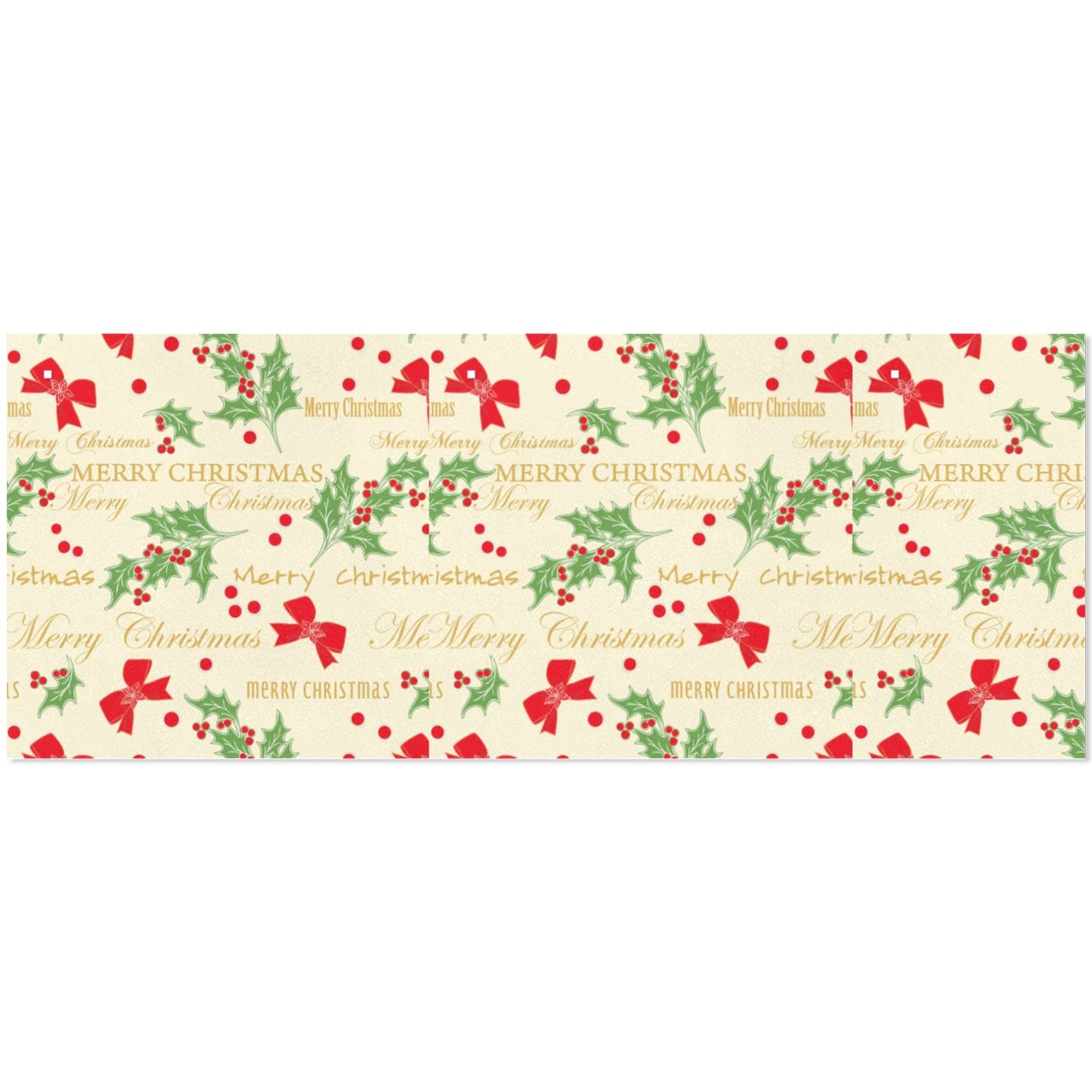 Merry Christmas Gift Wrapping Paper 58"x 23" (3 Rolls)