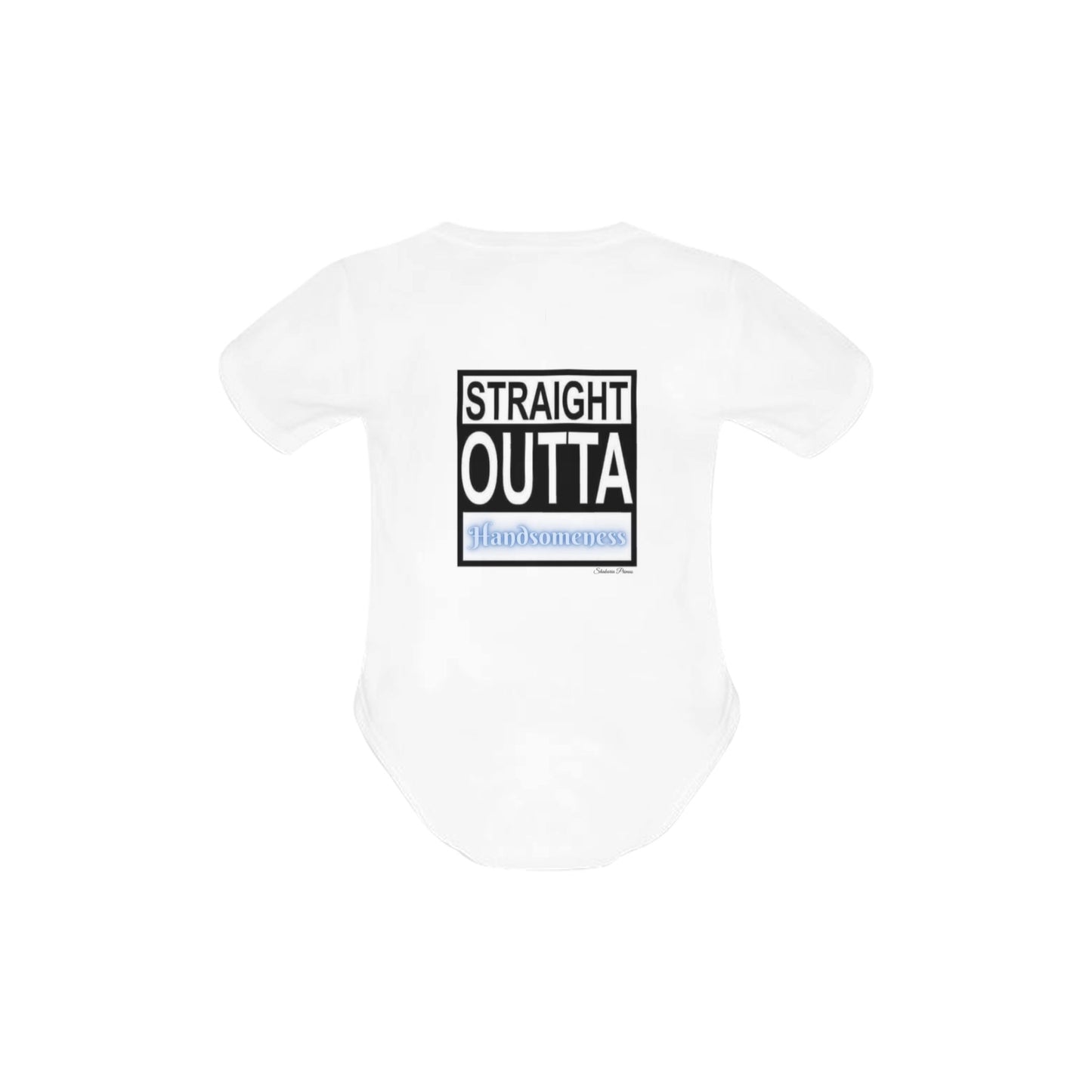 Outta Hansomeness Baby Onesie