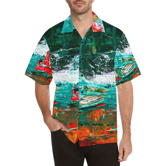 Painting Hawaiian Shirt- Men