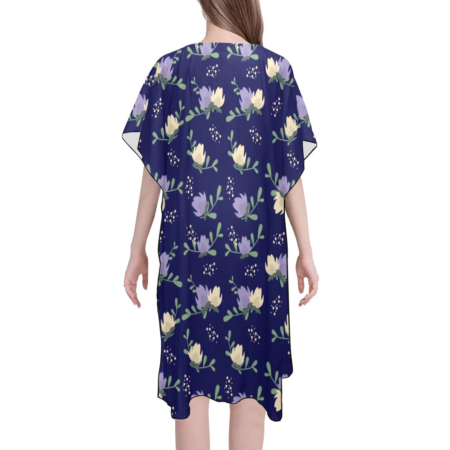 Night Flow  Chiffon Cover Up