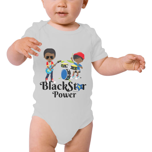 Black Star Baby Onesie