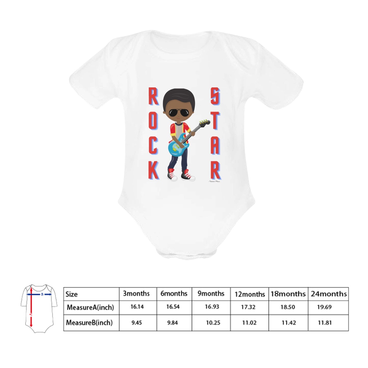 Rockstar Baby Onesie