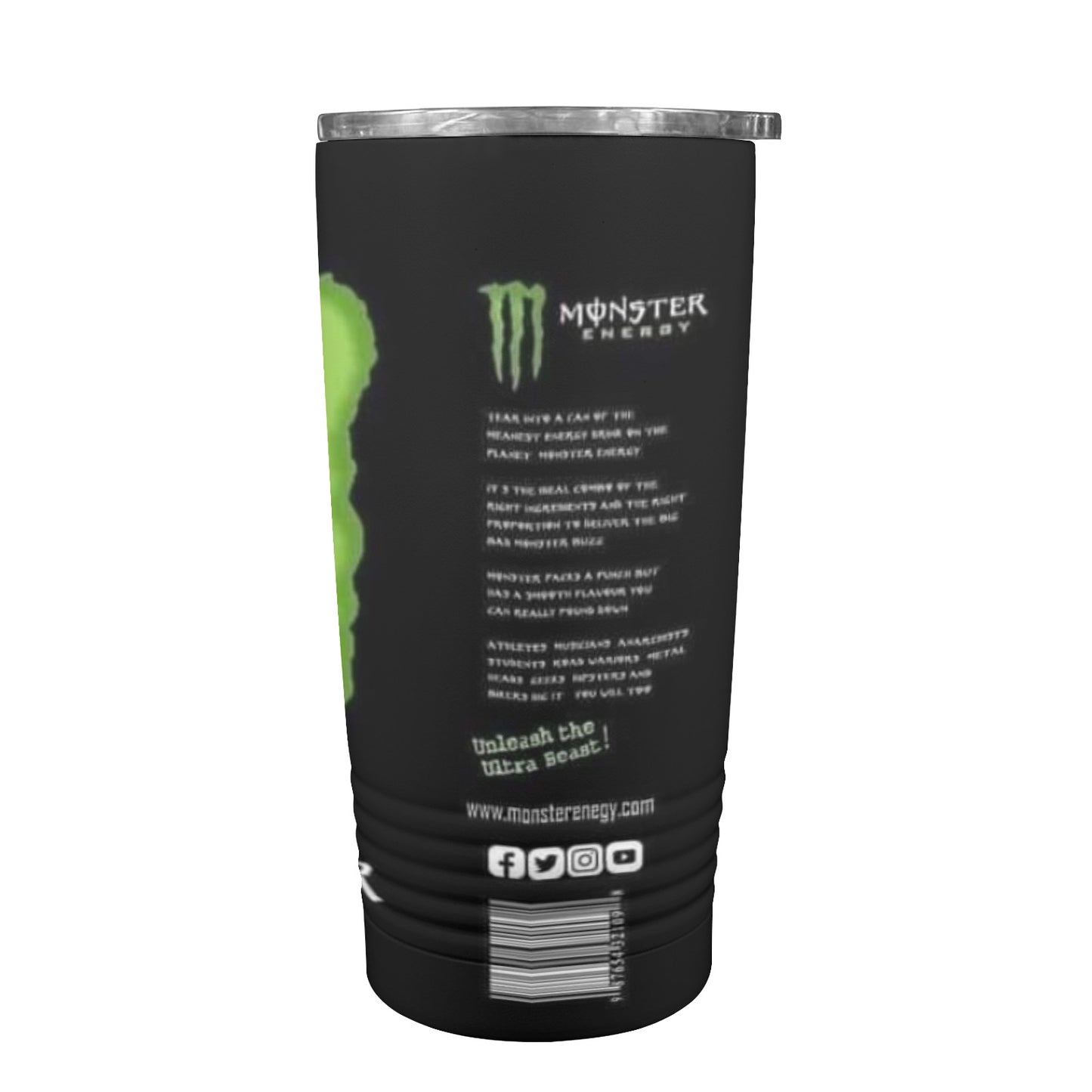 Monster 20oz Insulated Stainless Steel Mobile Tumbler