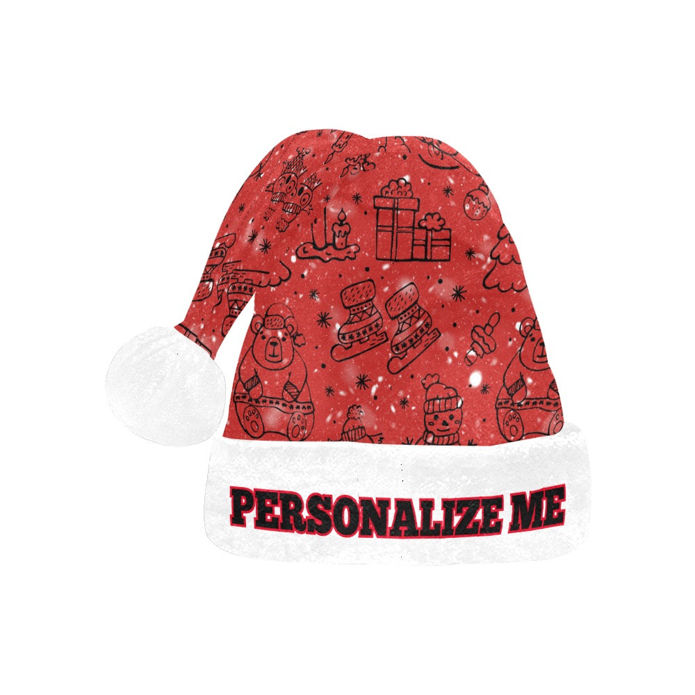 Red Christmas Santa Hat