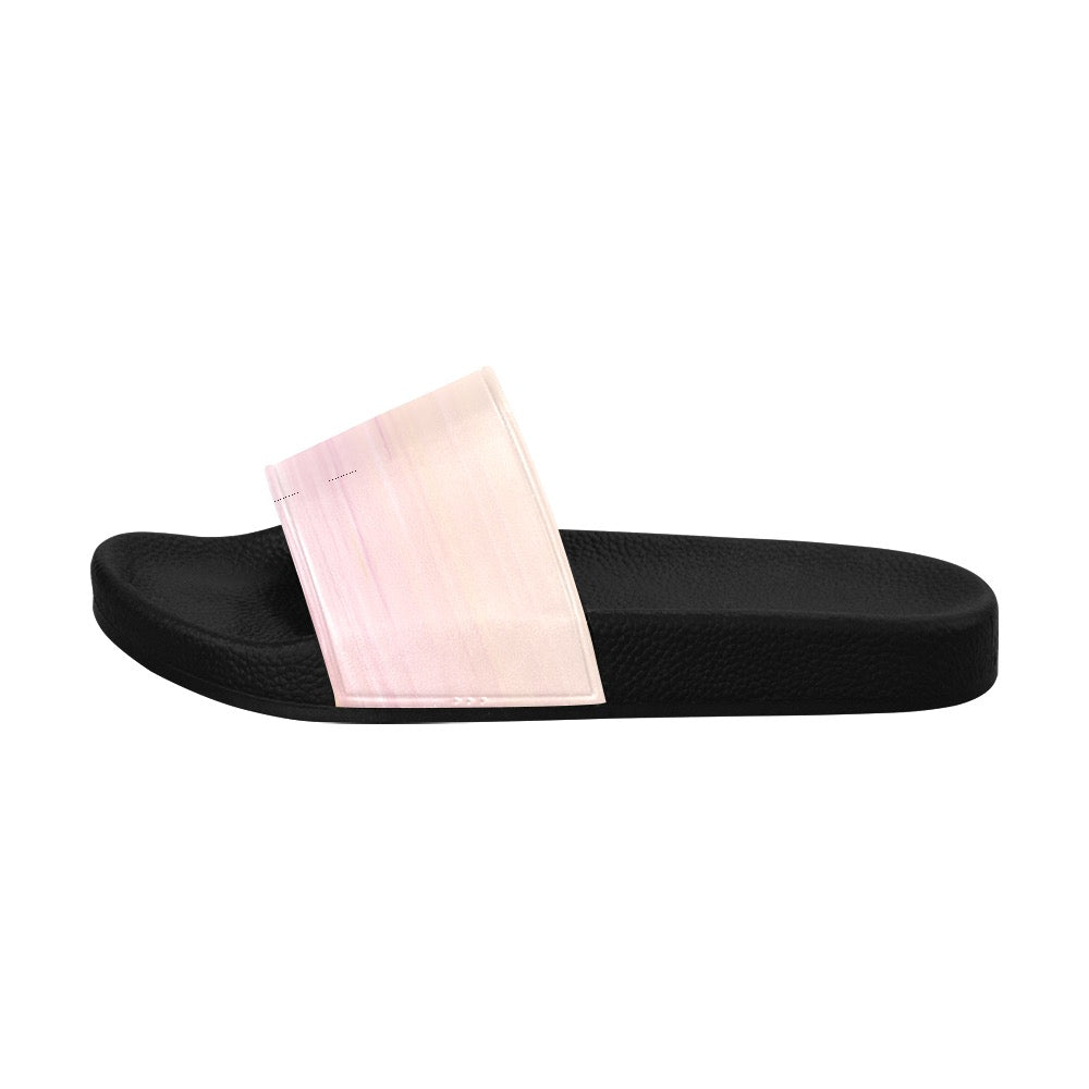 Peach Ombre Men's Slides