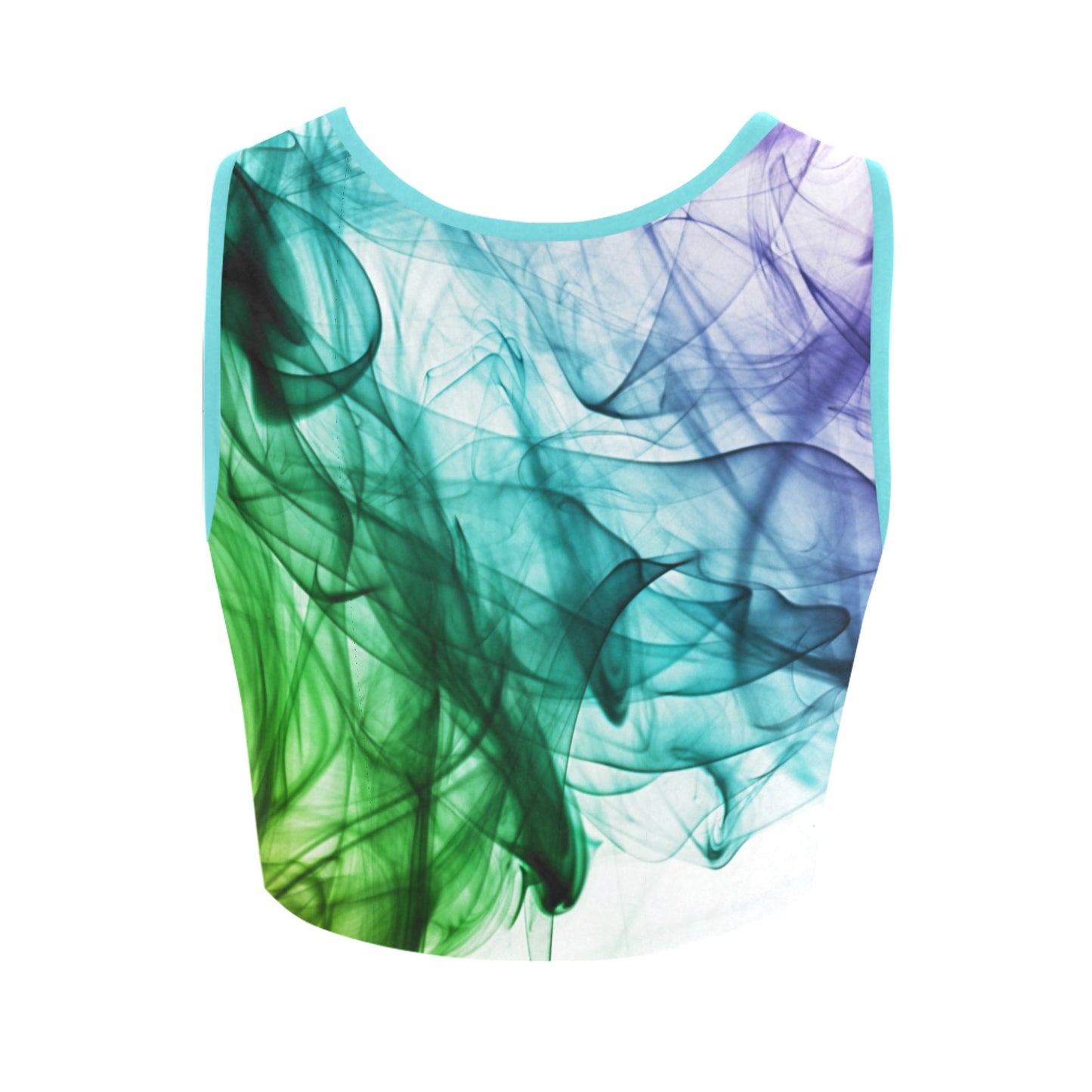 Color Whirl Women's Crop Top