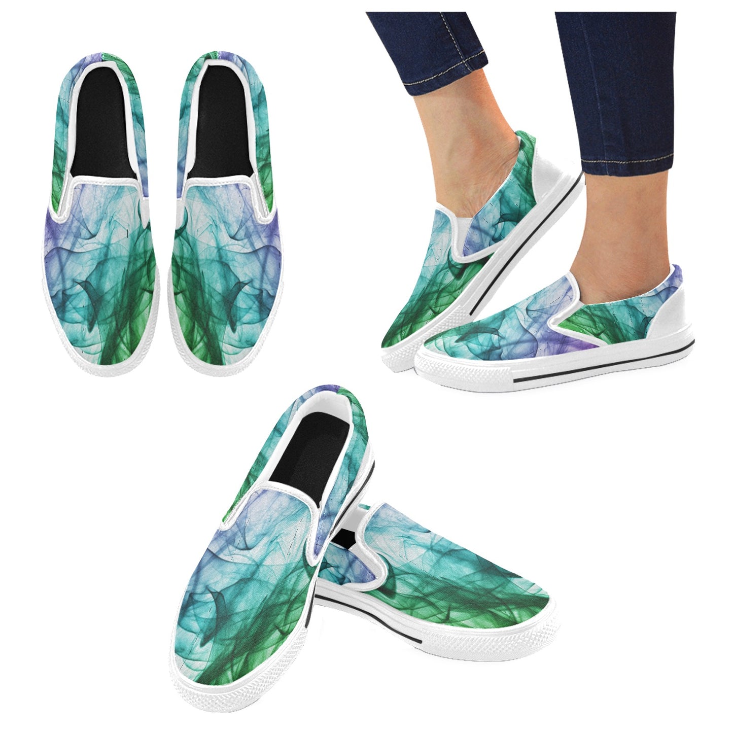 Color Whirl Slip-on Shoes -Kid