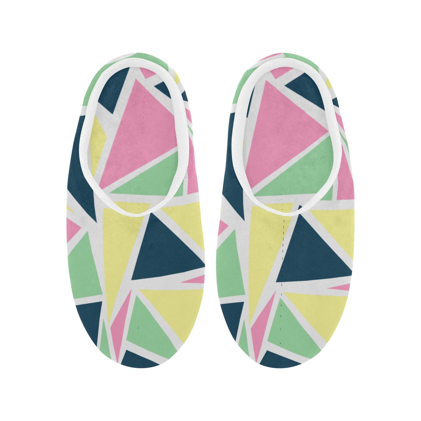 Colored Angles Women's Non-Slip Cotton Slippers