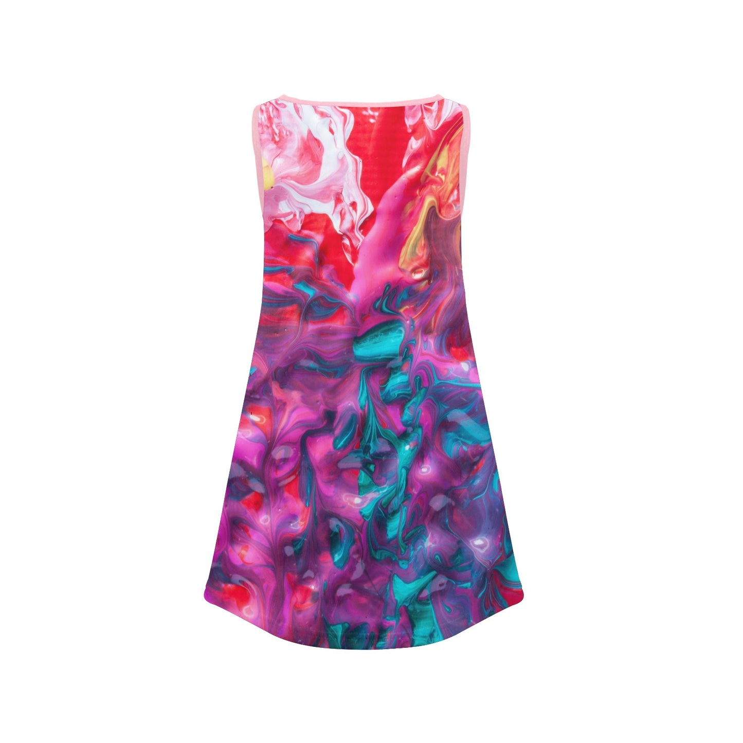 Spring Summer Girls' Sleeveless Dress