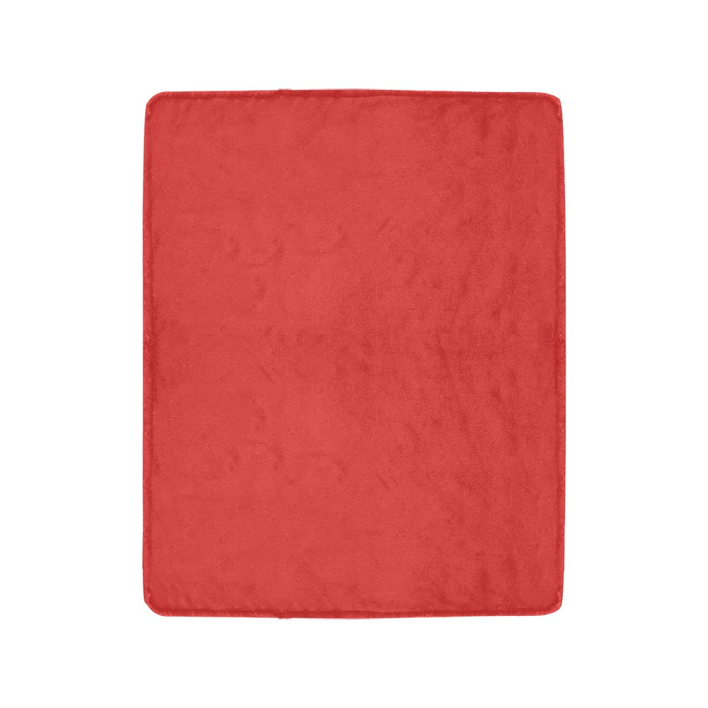 Red Ultra-Soft Micro Fleece Blanket 40"x50"