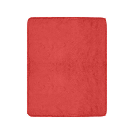 Red Ultra-Soft Micro Fleece Blanket 40"x50"