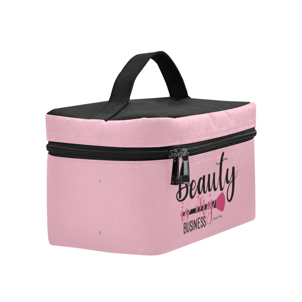 Beauty Is My Business Cosmetic Bag/Large
