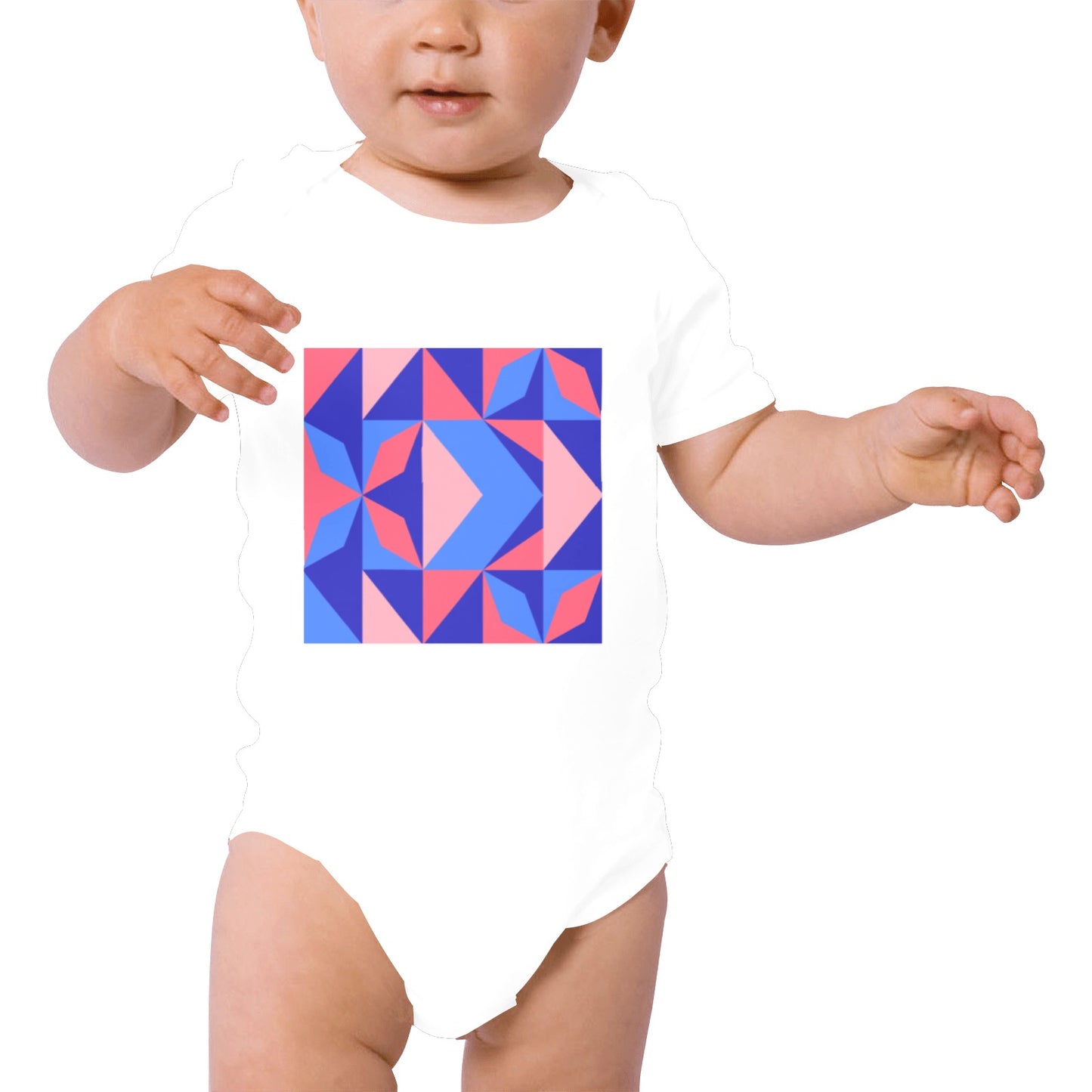 Color Abstract Baby Onesie