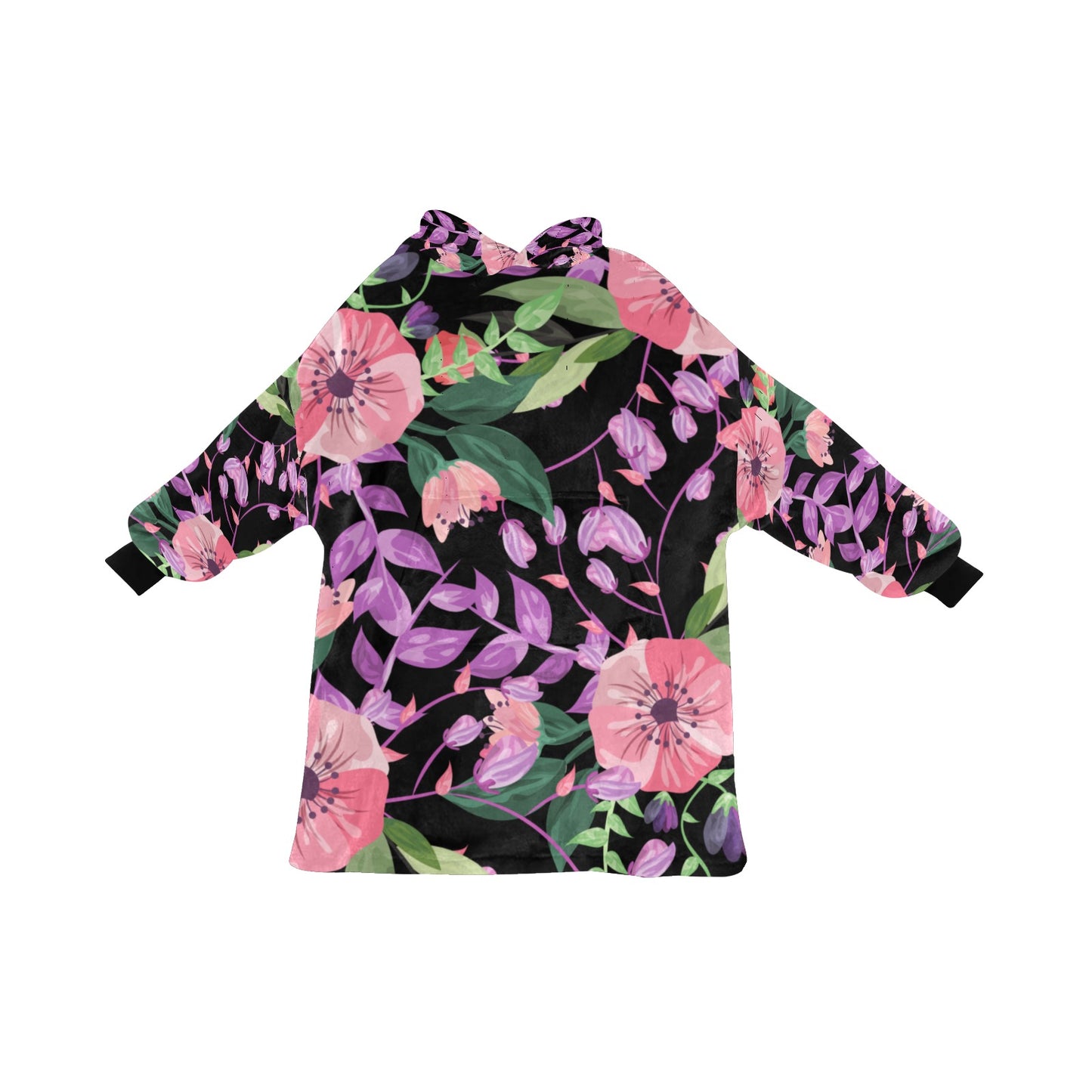 Flower Blanket Hoodie for Adults