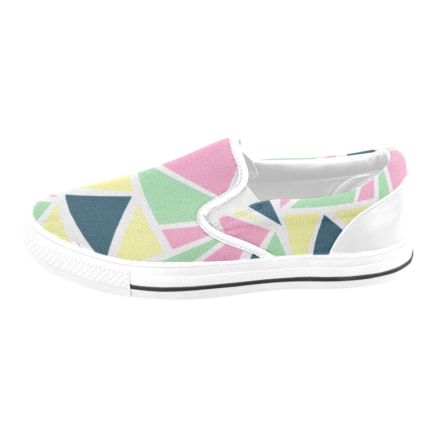 Colored Angles Women's Slip-on Shoes