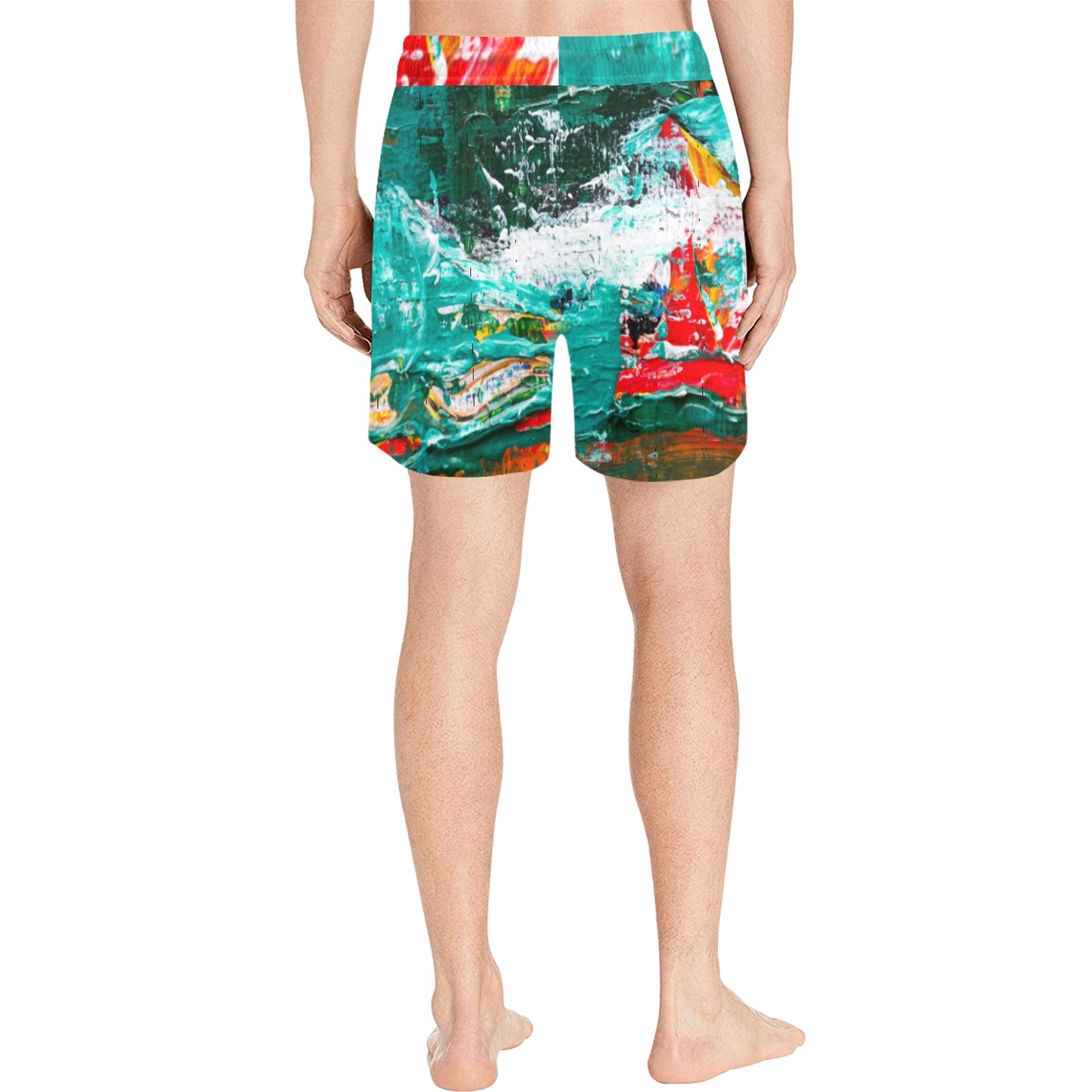 Painting Men's Swim Shorts