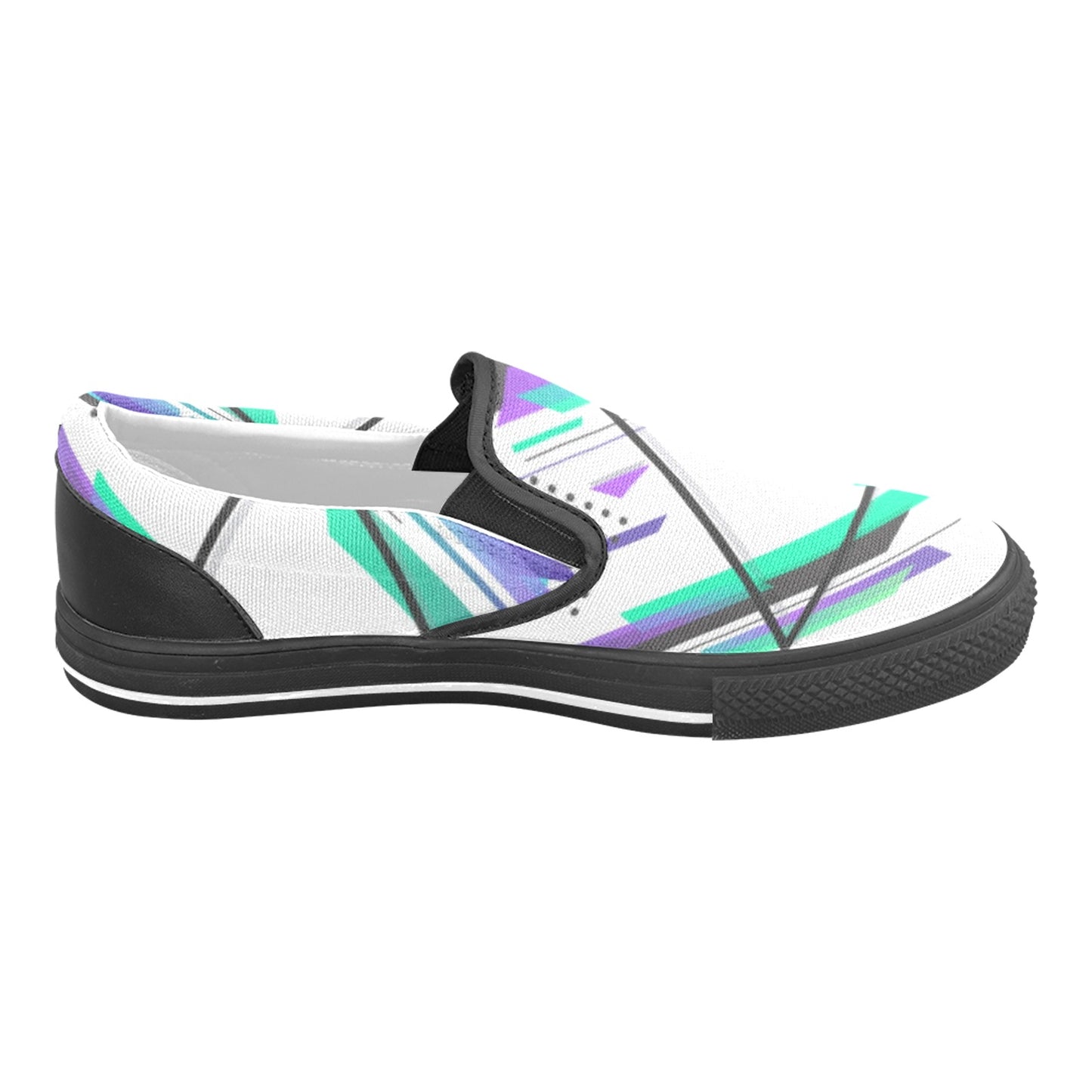 Retro Skate Women's Slip-on Shoes