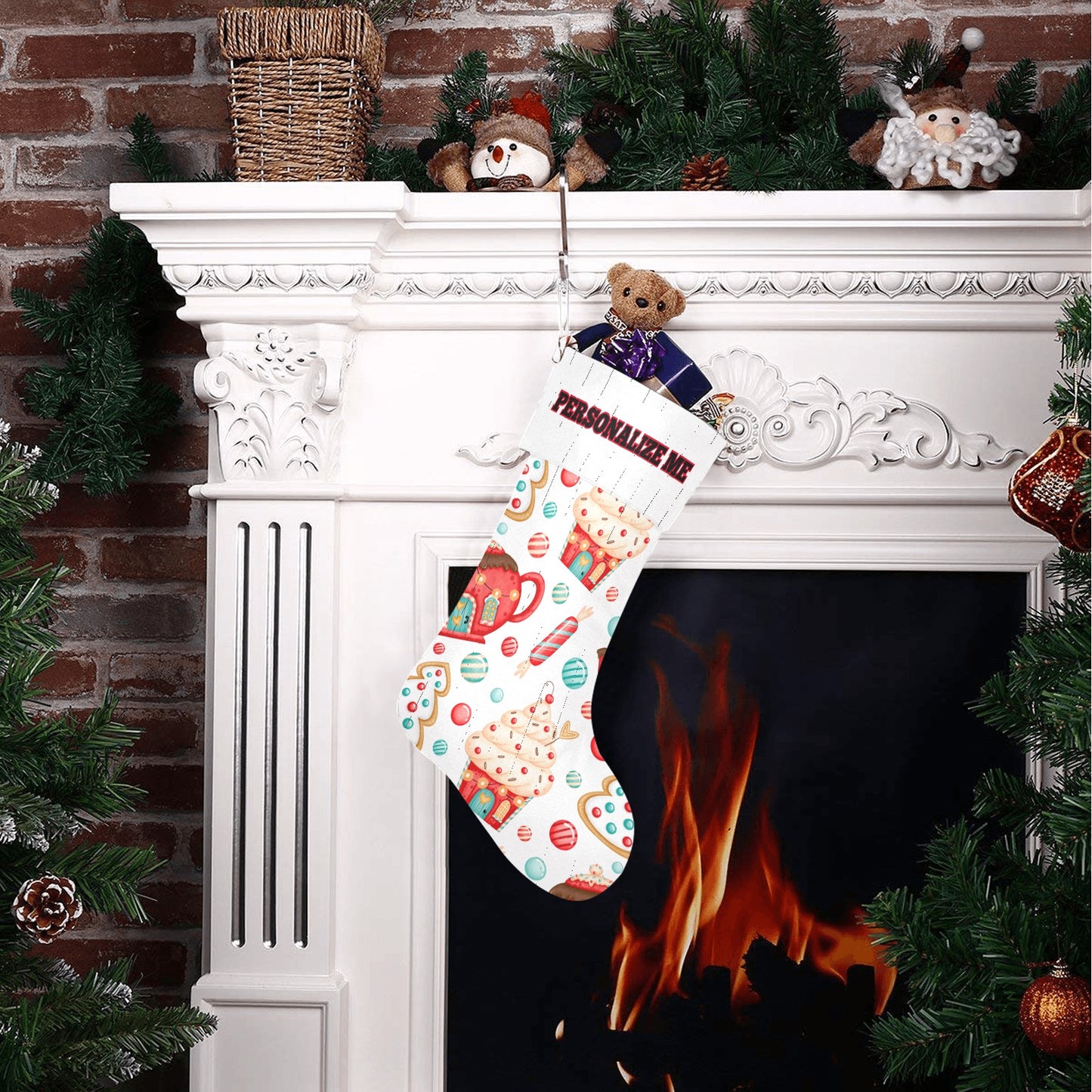 Sweets and Treats Christmas Stocking