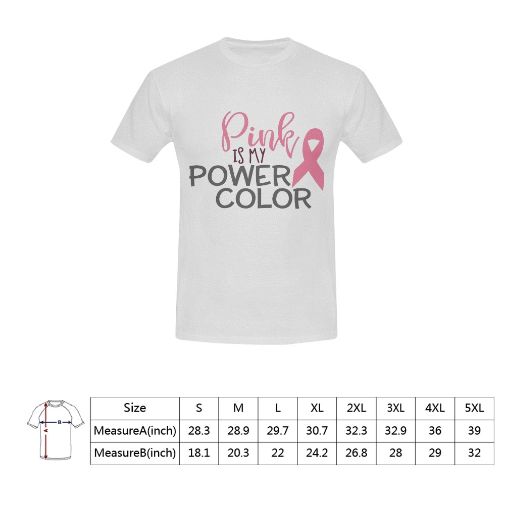 AWARENESS - Pink Power Men's T-Shirt