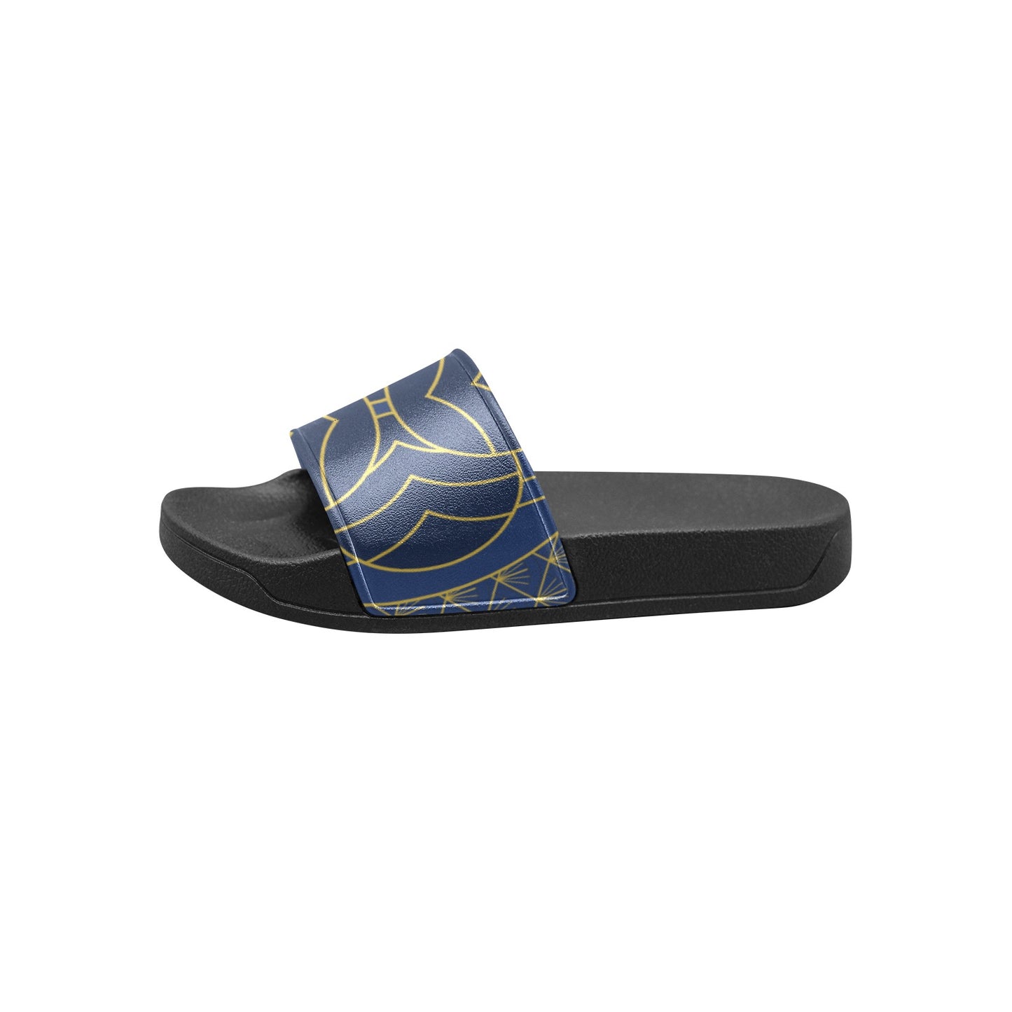 Navy Cut Kids' Slides