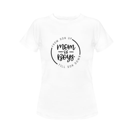 Mom Of Boys Women's T-Shirt