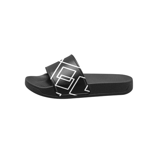 Black Squared Kids Slides