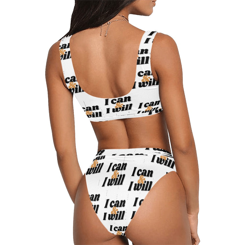 I Can & I Will Sport Bikini Swimsuit