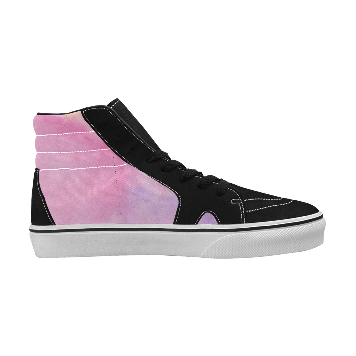 Pink-ish Women's High Top Skateboarding Shoes