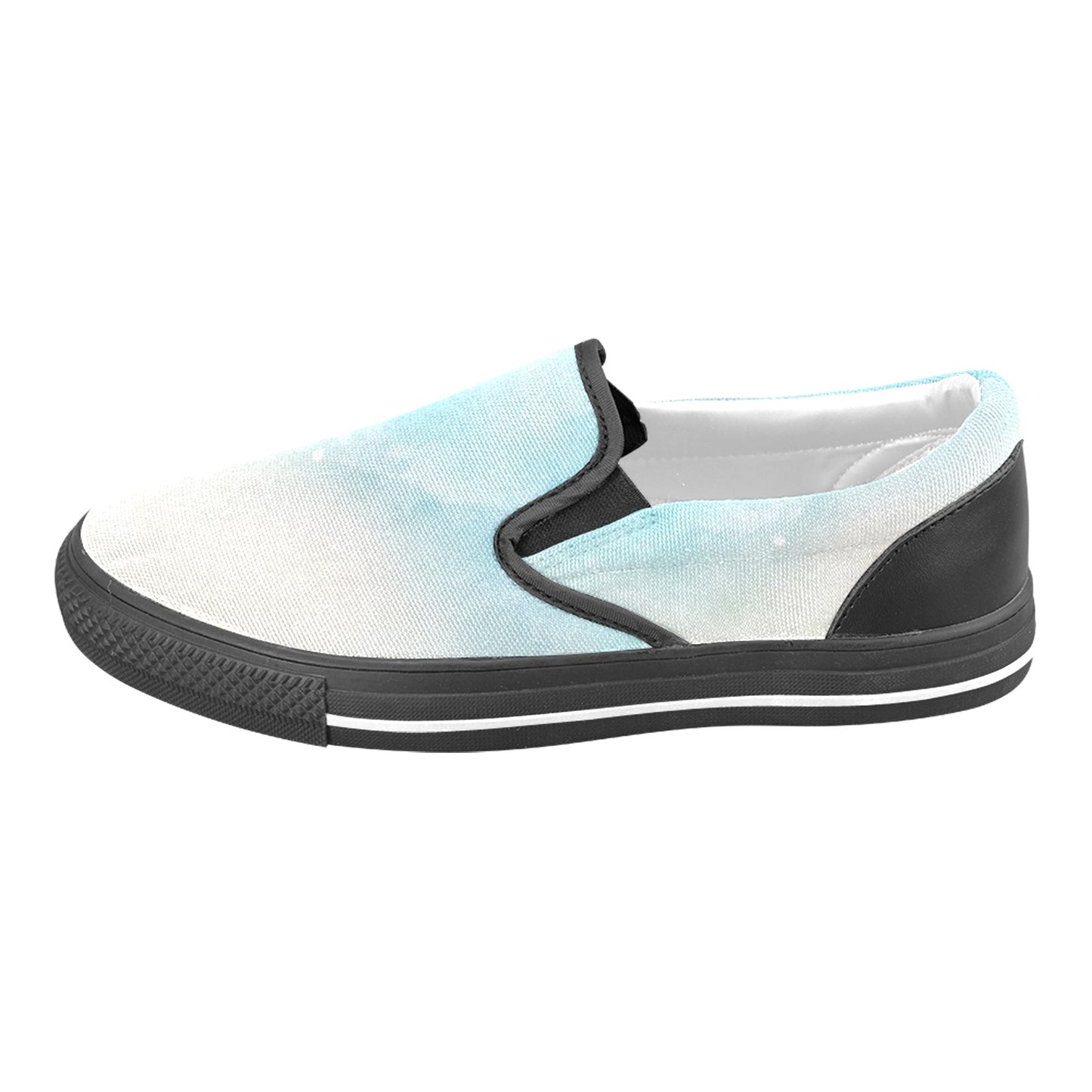 Bluish Men's Slip-on Shoes