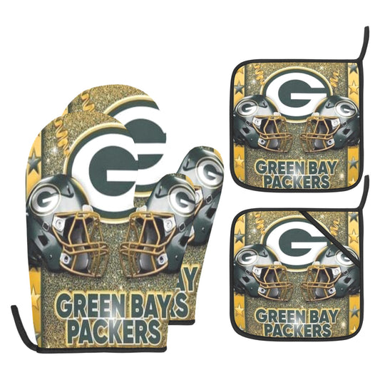 Green Bay Packers Oven Mitt & Pot Holder