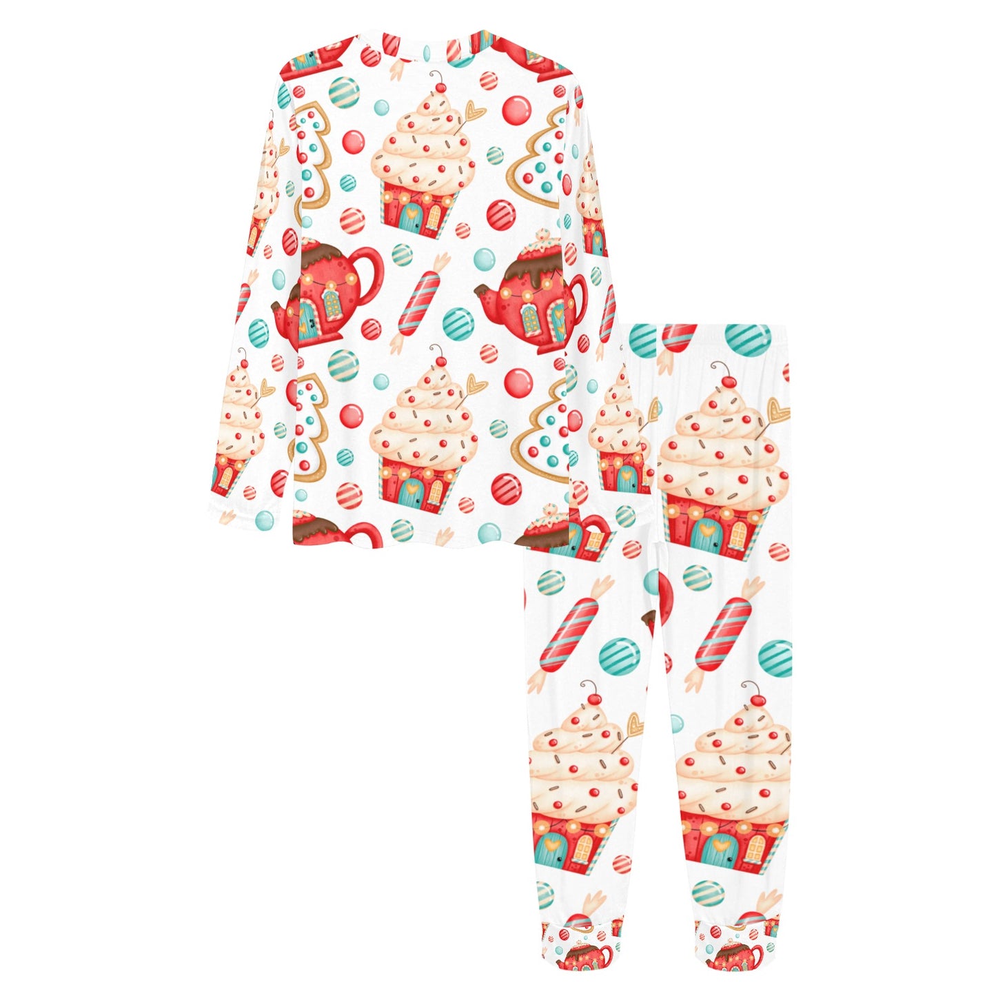 Sweets And Treats Christmas Women's Pajama Set