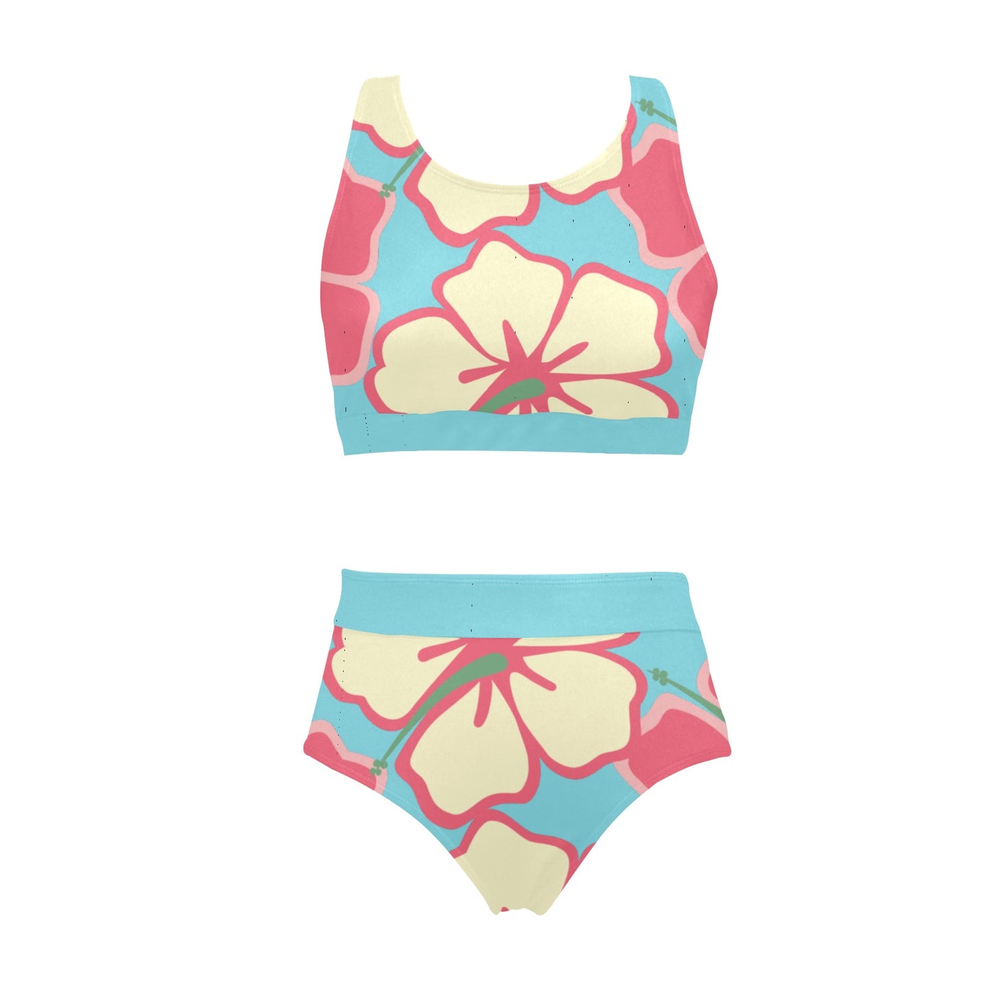 Hawaiian Tropics Crop Bikini Swimsuit