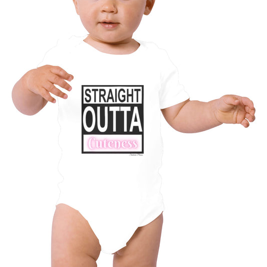 Outta Cuteness Baby Onesie