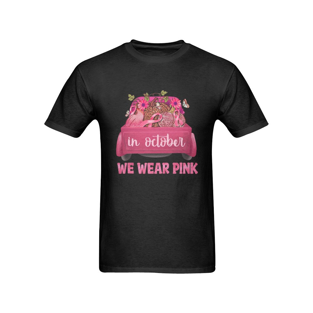 AWARENESS - We Wear Pink Men's T-Shirt