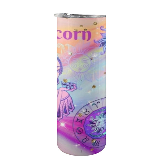 Capricorn 20oz Tall Skinny Tumbler with Lid and Straw