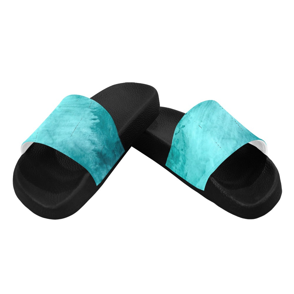 Blue Lagoon Men's Slides