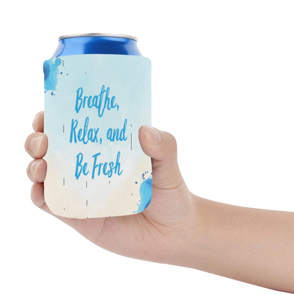 Breathe, Relax Neoprene Can Cooler