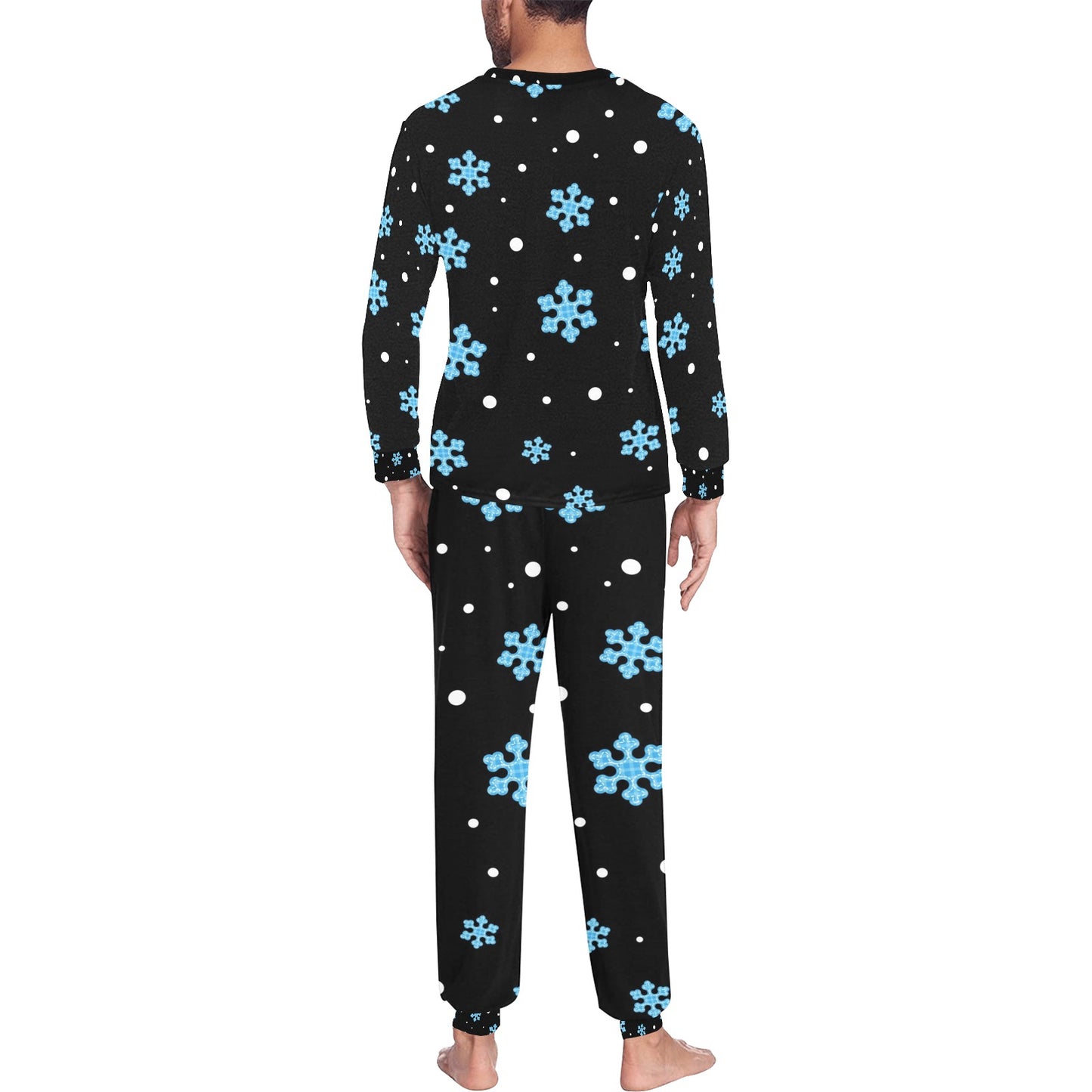 Night Snow Christmas Pajama Set