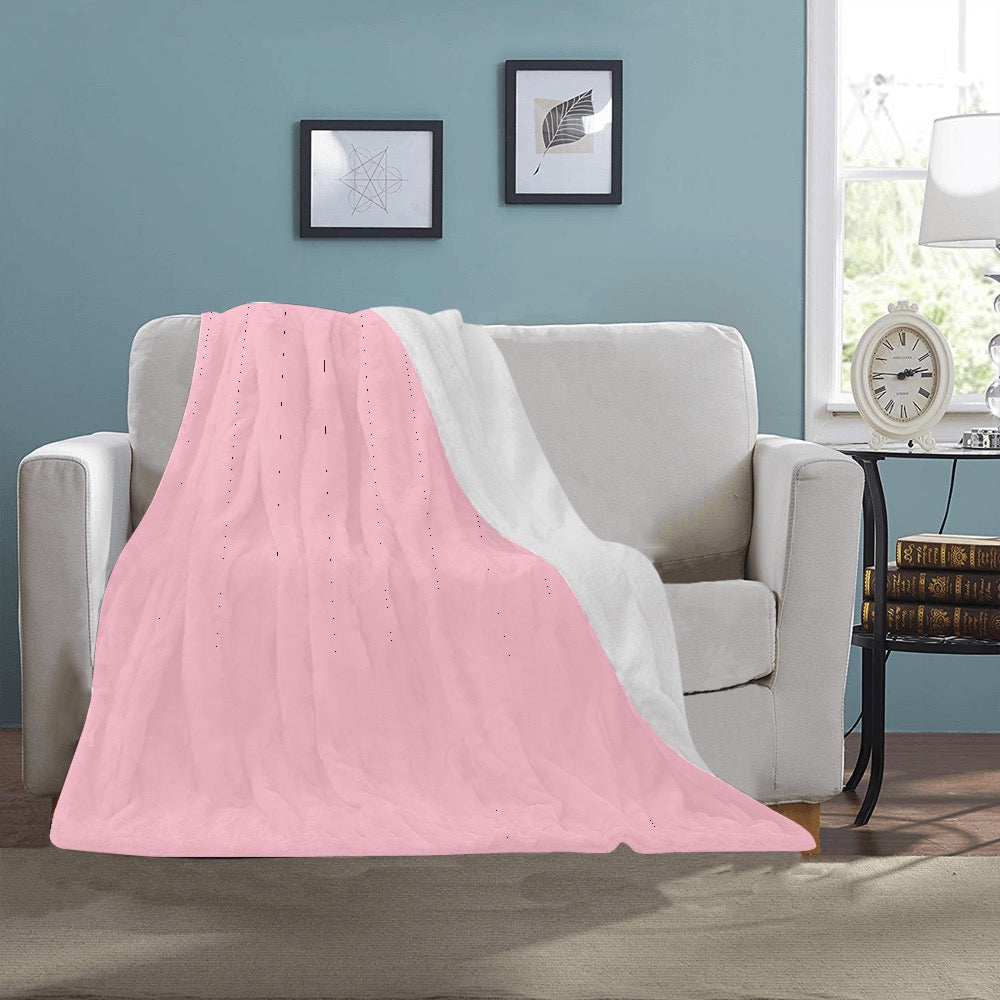 Pink Ultra-Soft Micro Fleece Blanket 40"x50"