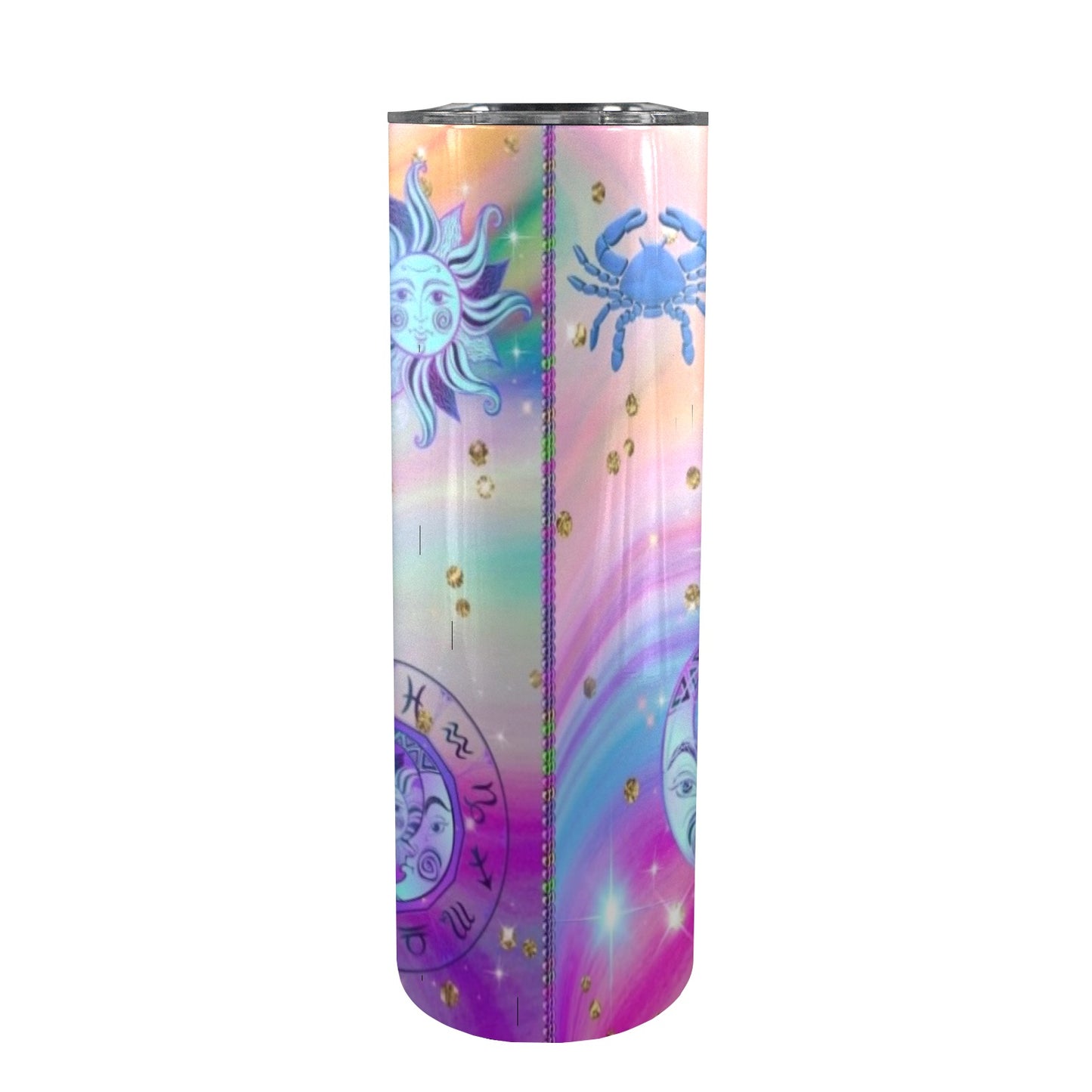 Cancer 20oz Tall Skinny Tumbler with Lid and Straw