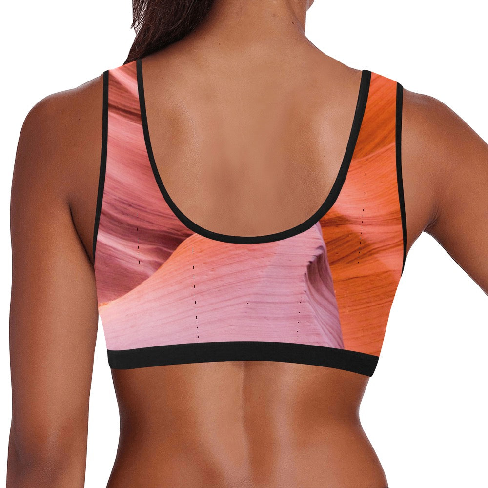 Sherbet Bliss Women's Sports Bra