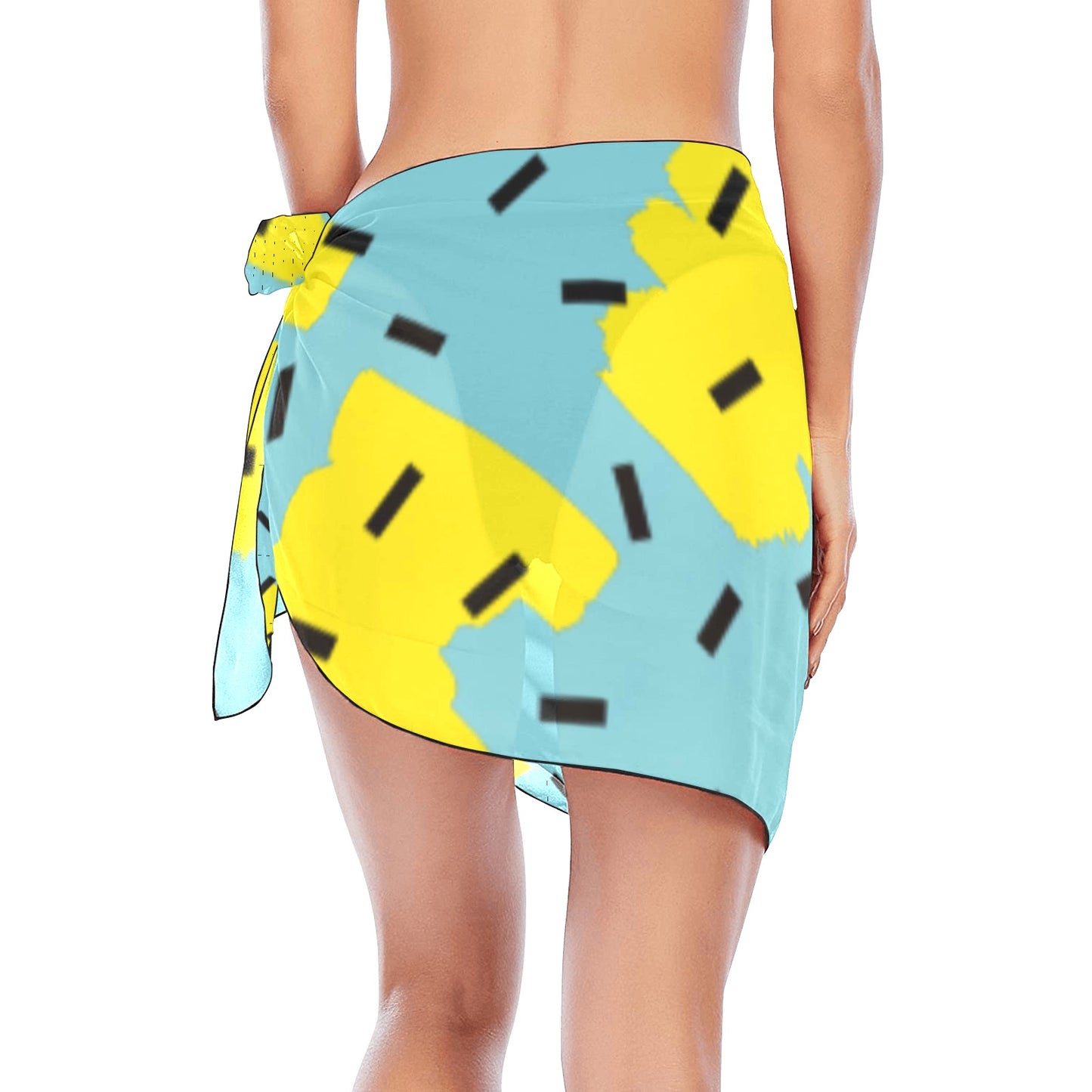 Turq-Limon Beach Sarong Wrap