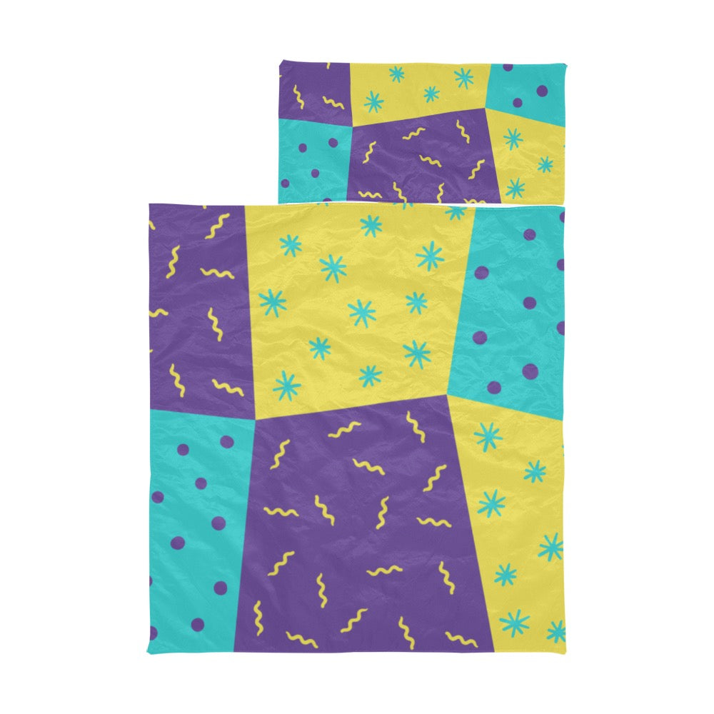 Purple Party Kids' Sleeping Bag